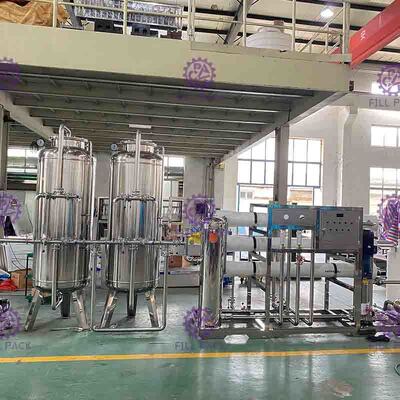 Equipamento ultravioleta do purificador da água do sistema do tratamento da água da membrana do Ro da fibra de vidro