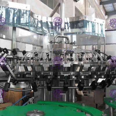 máquina de enchimento da cerveja dos tampões de coroa da garrafa 330ml de vidro com válvulas de NANQING