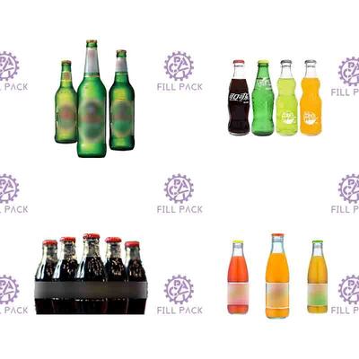 Garrafa de vidro manual tampando de enchimento carbonatada semi auto da cerveja da imprensa da mão da máquina da bebida