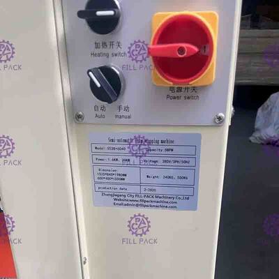 o filme do PE 5pcs/Min encolhe o equipamento de empacotamento com túnel do psiquiatra do calor