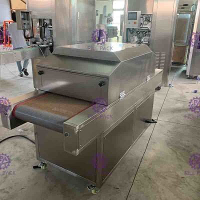 Túnel UV do esterilizador do Sanitizer de 1.5KW 15A 300nm com mesmo volume de água