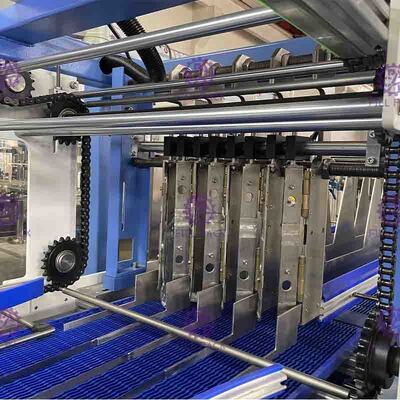Máquina de embalagem automática da garrafa do PLC, 380V caixa de 50/60 de hertz que forma a máquina