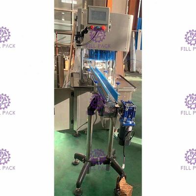Única construção de Tin Can Bottling Machine Compact da cabeça 3000CPH