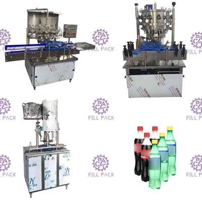 A garrafa do ANIMAL DE ESTIMAÇÃO de 4000BPH 0-2L carbonatou a linha linha da máquina de enchimento da bebida de Coca Cola Soda Water Production do refresco da planta