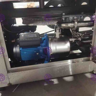 O vidro 3000BPH enlata a máquina de engarrafamento da água com o Rinser semi auto
