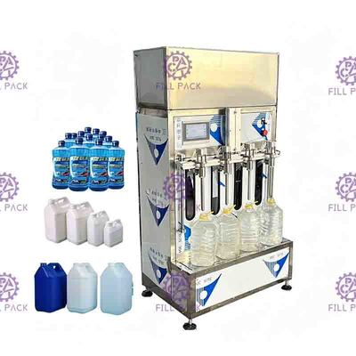 O plástico semi automático de Juice Filling Machine Linear Liquid engarrafa a água mineral
