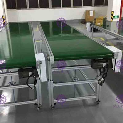 Fricção linear da correia transportadora de garrafa do PVC SUS201 baixa com motor da velocidade