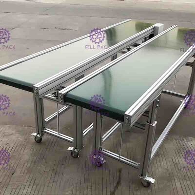 Fricção linear da correia transportadora de garrafa do PVC SUS201 baixa com motor da velocidade