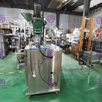máquina de empacotamento de enchimento de selagem do saquinho do pó da parte traseira 500G