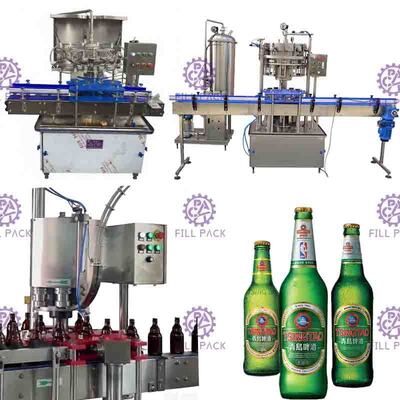 Arruela de garrafa 2000BPH de vidro giratória totalmente automático para a máquina de enchimento da cerveja
