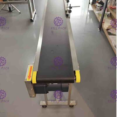 Sistema industrial de SUS304 POM Belt Bottle Transfer Conveyor