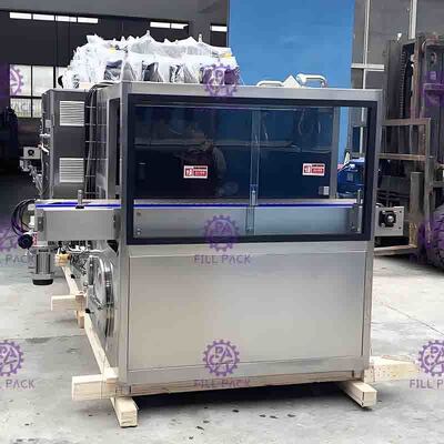 Zona de temperatura mineral da máquina de embalagem 3000 BPH da garrafa de água 8