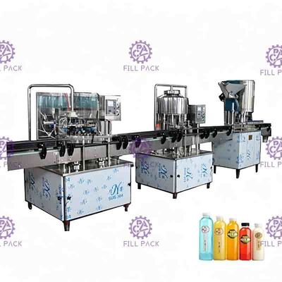 Não linha de enchimento do refresco da soda 2000BPH, enxaguando a máquina tampando de enchimento