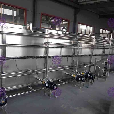 Linha de enchimento quente camada da isolação térmica de vapor do esterilizador da máquina de embalagem da garrafa
