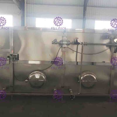 Sistema bonde da máquina de embalagem da garrafa do esterilizador, sistema plástico do tanque de reciclagem da correia da engenharia