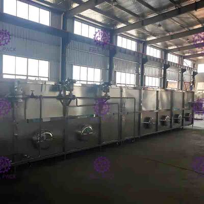 Sistema bonde da máquina de embalagem da garrafa do esterilizador, sistema plástico do tanque de reciclagem da correia da engenharia