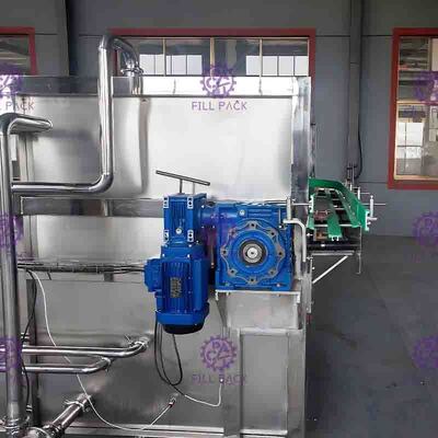 Sistema bonde da máquina de embalagem da garrafa do esterilizador, sistema plástico do tanque de reciclagem da correia da engenharia