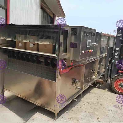 Zonas de temperatura do esterilizador 4 da máquina de embalagem da garrafa do de alta capacidade SUS304