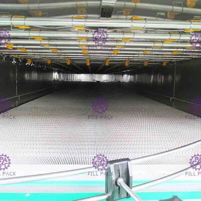 Esterilizador da máquina de embalagem da garrafa de Sectionalized 500ml para a bebida não carbonatada