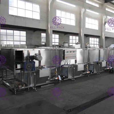 Pode/máquina de embalagem refrigerar engarrafado da garrafa do esterilizador do suco para a bebida que faz a máquina