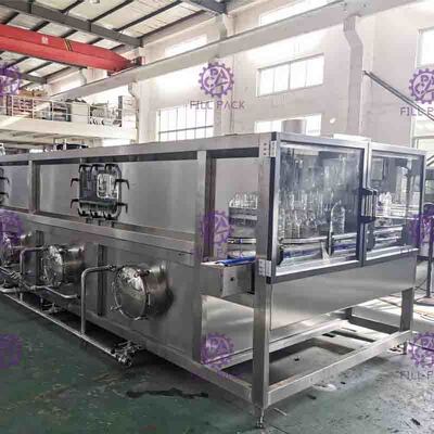O vidro engarrafou a máquina refrigerando 36℃ do suco - 85℃ para a máquina de enchimento quente