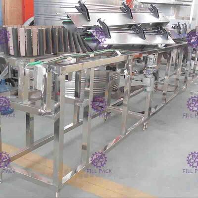 Boca automática da garrafa/esterilizador reverso do tampão na máquina de embalagem da garrafa
