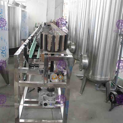 Esterilizador automático inverso da garrafa de 90 graus com capacidade 10000BPH