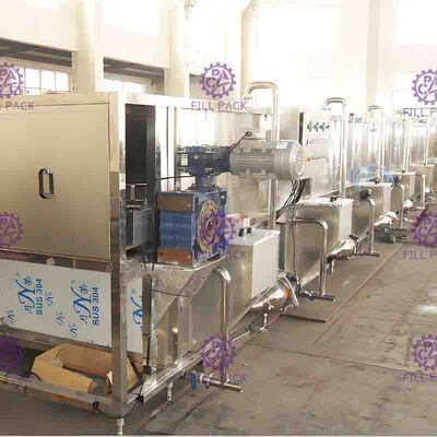 A bebida que processa o plástico engarrafou o esterilizador refrigerando 80 - do suco o ℃ 60
