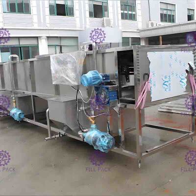 A bebida que processa o plástico engarrafou o esterilizador refrigerando 80 - do suco o ℃ 60