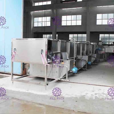 Esterilizador automático engarrafado bebida carbonatado, equipamento de processamento do suco