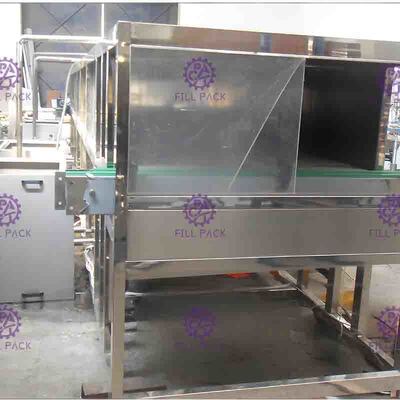 Máquina de embalagem industrial da garrafa, equipamento plástico da esterilização da garrafa