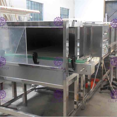 Máquina de embalagem industrial da garrafa, equipamento plástico da esterilização da garrafa