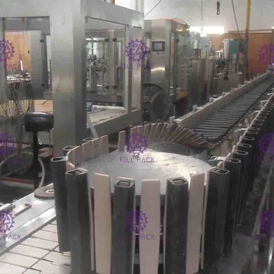 Máquina plástica do esterilizador do reverso da garrafa do suco da linha de processamento da bebida