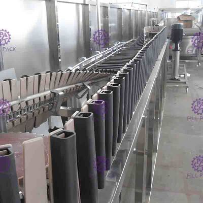 Auto sistema plástico da esterilização da indústria do suco da máquina de embalagem da garrafa