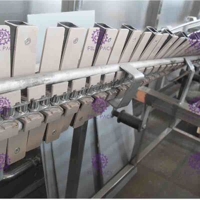 Esterilizador automático do reverso da garrafa de vidro para a linha de enchimento quente