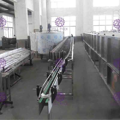 Esterilizador automático do reverso da garrafa de vidro para a linha de enchimento quente