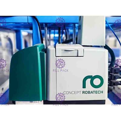 Máquina de empacotamento automática da garrafa da fileira dobro para o psiquiatra da película de embalagem