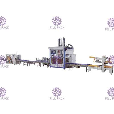 Máquina de embalagem pneumática/elétrica da garrafa, caixa que forma o equipamento