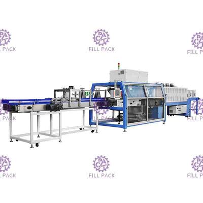 3 em 1 máquina de embalagem da garrafa da caixa, máquina de envolvimento do psiquiatra