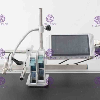 Velocidade automática de 75 m/min Máquina de codificação a jato de tinta de alta resolução para código de data/logotipo