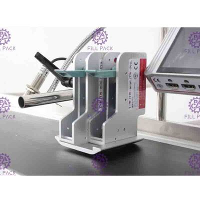 Velocidade automática de 75 m/min Máquina de codificação a jato de tinta de alta resolução para código de data/logotipo