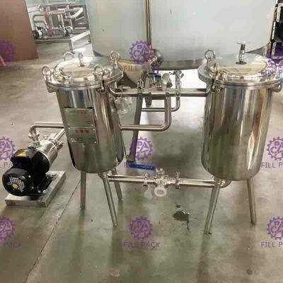Melting pot/tanque elétricos do açúcar do aquecimento da parede dobro para a linha de produção do refresco