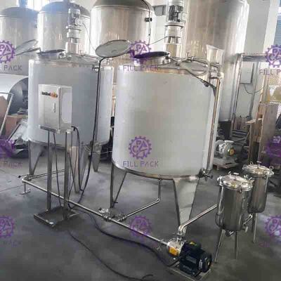 Melting pot/tanque elétricos do açúcar do aquecimento da parede dobro para a linha de produção do refresco