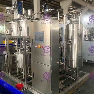 Refresco alto da relação que faz a máquina 9000L/H com bebida do CO2