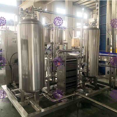 Refresco alto da relação que faz a máquina 9000L/H com bebida do CO2