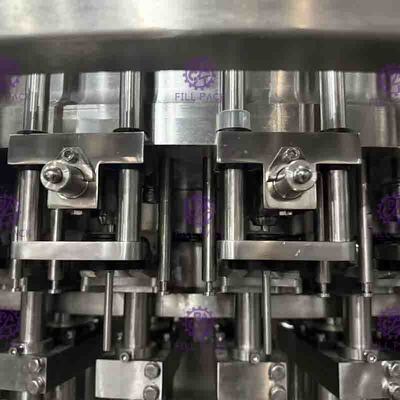 ANIMAL DE ESTIMAÇÃO 3 de vidro plásticos em 1 linha de processamento Monobloc função do refresco da parada de emergência