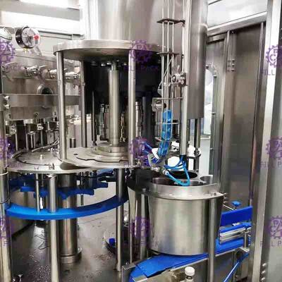 Vidro plástico carbonatado 3 do ANIMAL DE ESTIMAÇÃO da bebida da bebida em 1 máquina de engarrafamento/equipamento/linha/planta/sistema Monobloc