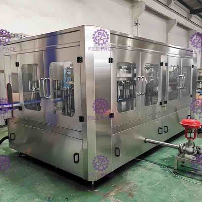 Vidro plástico carbonatado 3 do ANIMAL DE ESTIMAÇÃO da bebida da bebida em 1 máquina de engarrafamento/equipamento/linha/planta/sistema Monobloc