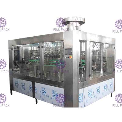Vidro plástico carbonatado 3 do ANIMAL DE ESTIMAÇÃO do vinho do suco da água em 1 máquina/equipamento/planta/sistema Monobloc da produção da garrafa