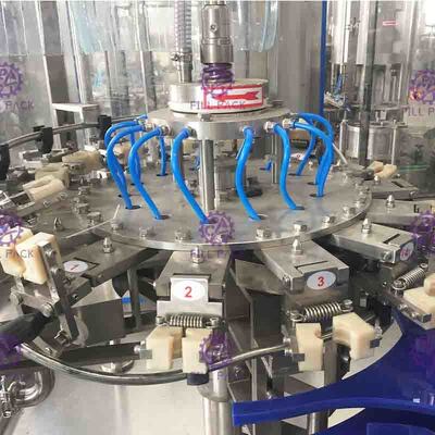 Vidro plástico 3 do ANIMAL DE ESTIMAÇÃO em 1 máquina de engarrafamento do vinho da água da bebida da bebida do gás/equipamento/planta Monobloc/sistema